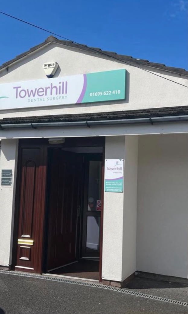 Commercial premises entrance — commercial decorating by MNC Construction, Essex